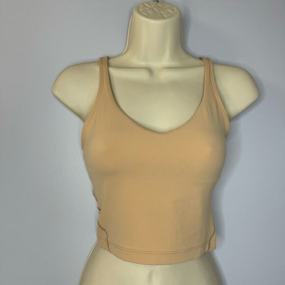 Lululemon AlignTank Pecan Tan Soft Stretch Lightweight Women's 4 - Picture 2 of 9